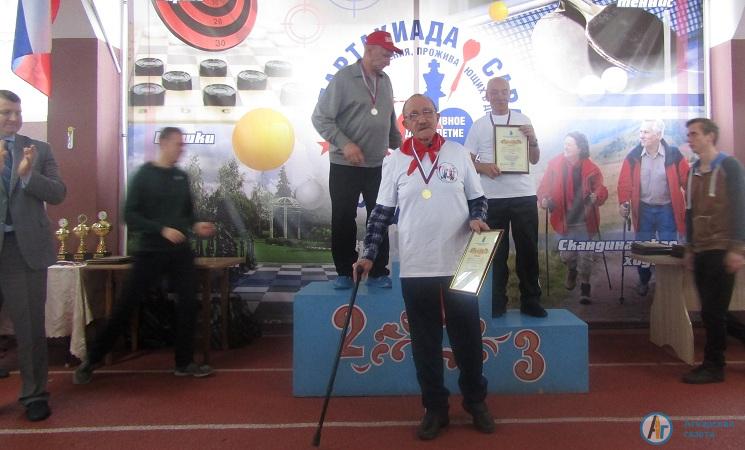 Аткарские спортсмены дебютировали на Спартакиаде старшего поколения