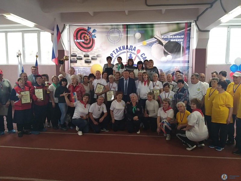 Аткарские спортсмены дебютировали на Спартакиаде старшего поколения