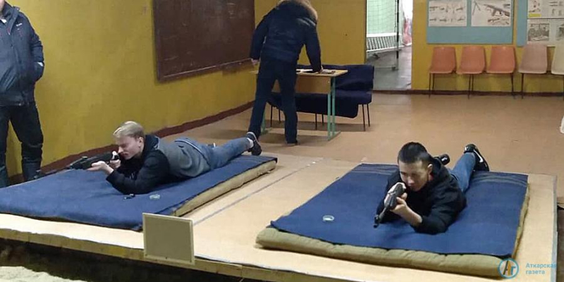 Аткарские студенты заняли второе место в военно-спортивном конкурсе