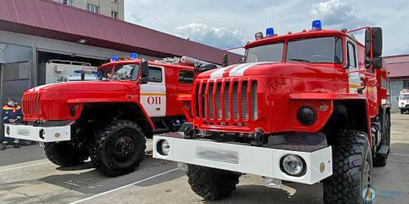 Аткарский район получил новый пожарный автомобиль 