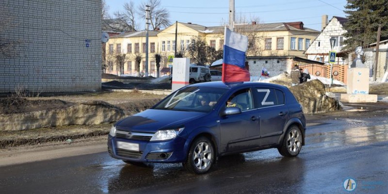 Автопробег «Zа вас, братья»  прошел по улицам Аткарска