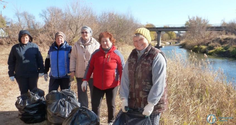 "Бабушкин патруль" готовит берега Аткары к зиме