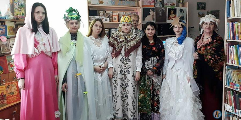 Барановские девушки примерили на себя литературные образы 