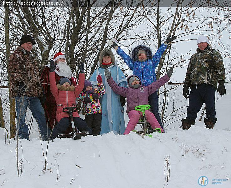 Более 50 человек прокатились по лыжной трассе в Уралях