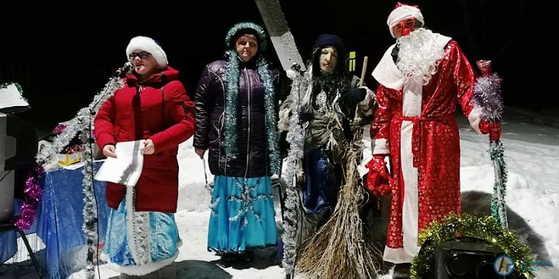 Большеекатериновцы встретили «Волшебный Новый год»