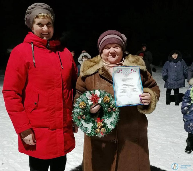 Большеекатериновцы встретили «Волшебный Новый год»