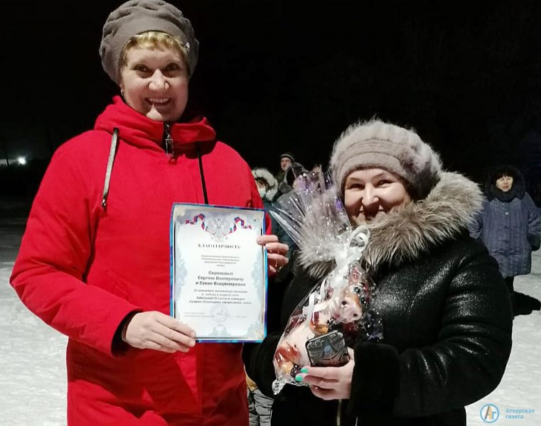 Большеекатериновцы встретили «Волшебный Новый год»