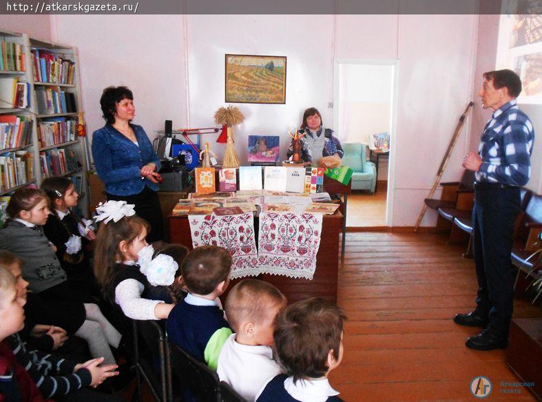 Бывший механизатор села Марфино рассказал детям о труде земледельца