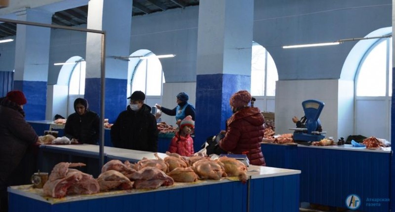 Центральный рынок Аткарска открылся к Новому году