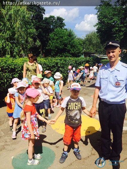 Детский сад №2 освоил правила дорожного движения