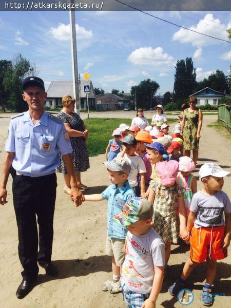 Детский сад №2 освоил правила дорожного движения