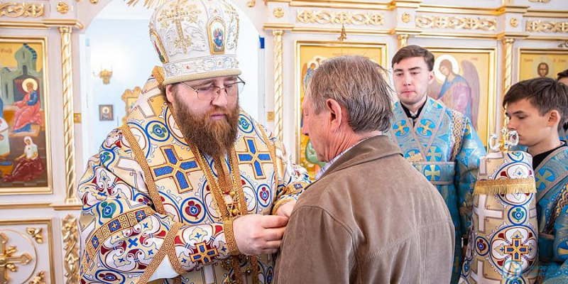 Дмитрий Ворников награжден медалью «Спас Нерукотворный» I степени