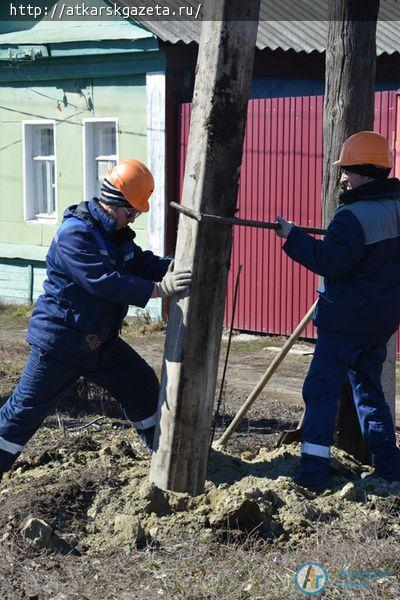 Энергетики приступили к капитальному ремонту воздушных линий напряжением 0,4 кВ (ФОТО)