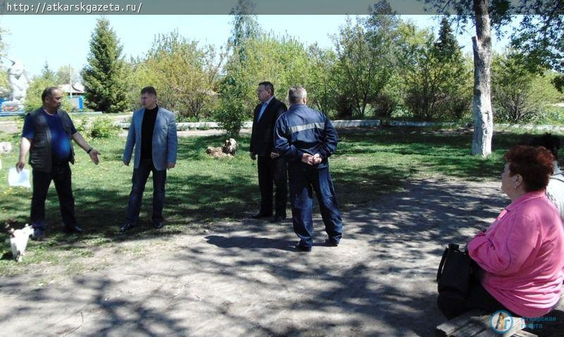 Глава района встретился с общественностью поселка Тургенево