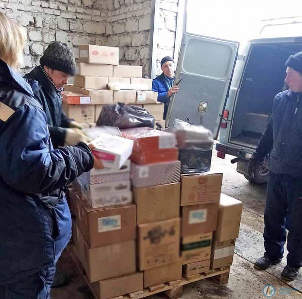 Из Аткарска отправили первую партию гуманитарной помощи для Донбасса