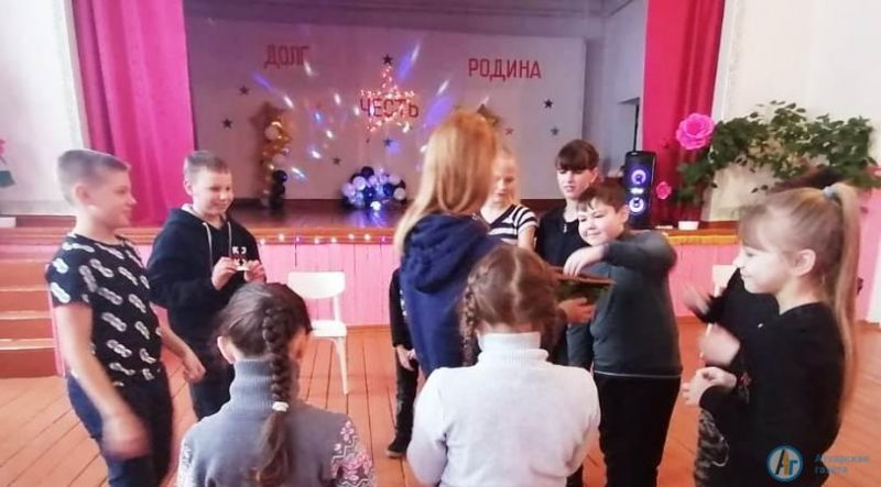 Юные жители Даниловки смогли почувствовать себя новобранцами