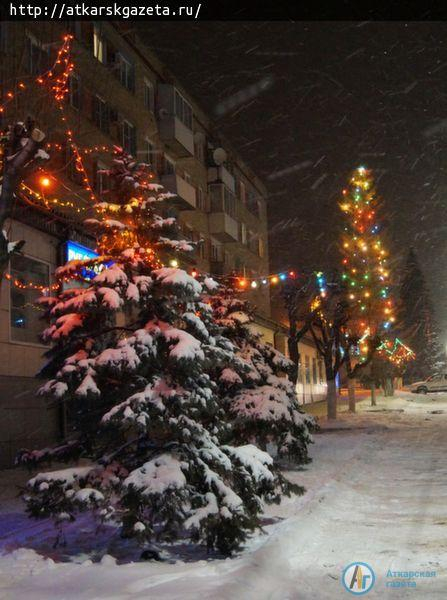 К 1 декабря Аткарск засияет новогодней иллюминацией