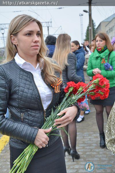 К Аткарску подходит ретро-поезд «Воинский эшелон» (ФОТО)