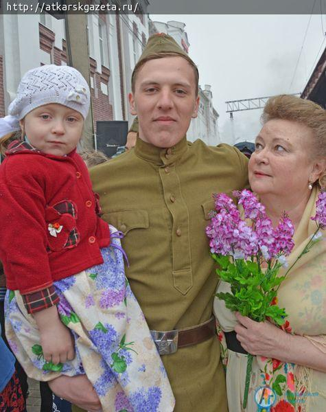 К Аткарску подходит ретро-поезд «Воинский эшелон» (ФОТО)