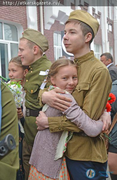 К Аткарску подходит ретро-поезд «Воинский эшелон» (ФОТО)