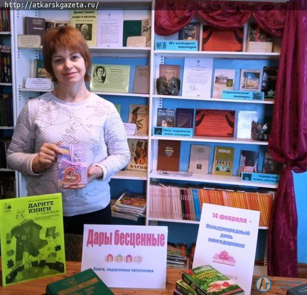 К общероссийской акции "Дарите книги с любовью" присоединилась Малая Осиновка