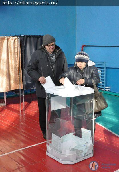 К полудню явка на выборах Президента в Аткарском районе достигла 25%