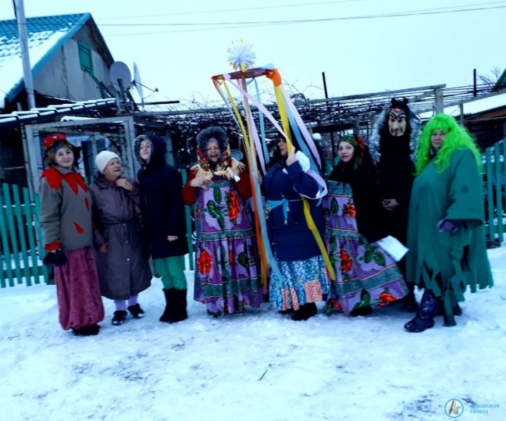 Кочетовские колядки веселили все село