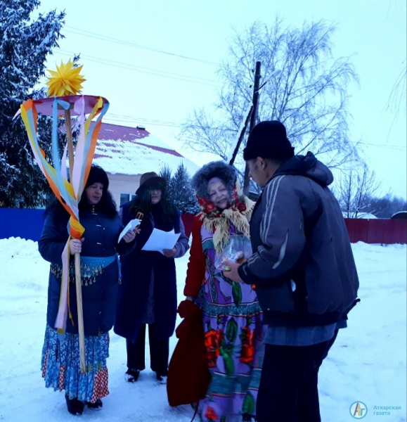 Кочетовские колядки веселили все село