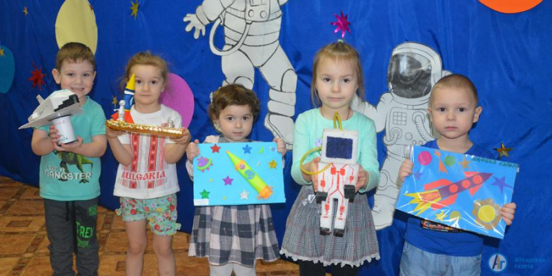 Коллектив детского сада «Ласточка» «заболел» космосом