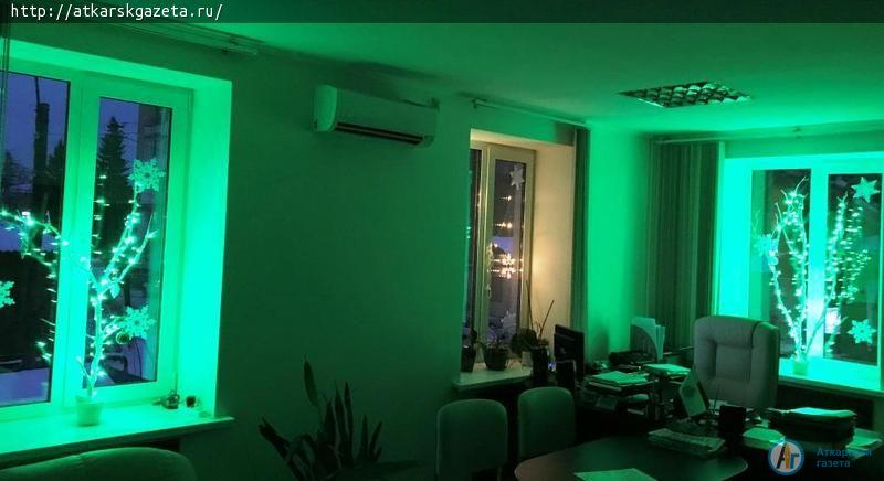 Конкурс "АГ". Коллектив Центра занятости встречает посетителей новогодней атмосферой