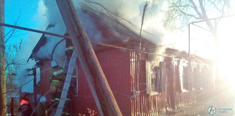 Квартиросъемщица спалила частный дом на улице Заречной