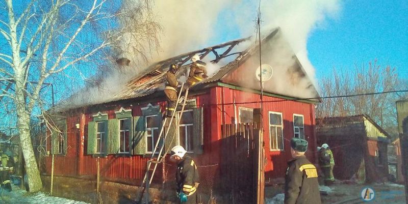 Квартиросъемщица спалила частный дом на улице Заречной