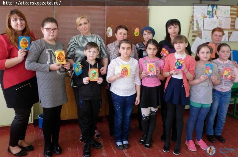 Квиллинг объединил больших и маленьких аткарчан