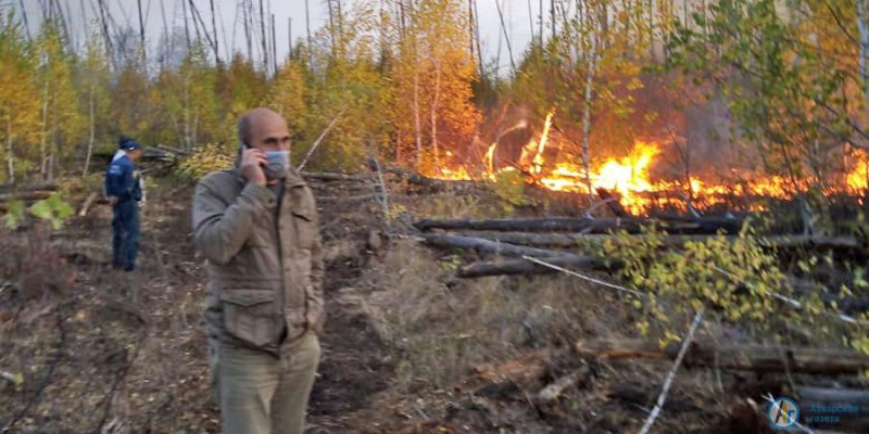 Лесной пожар под Новой Ивановкой локализован