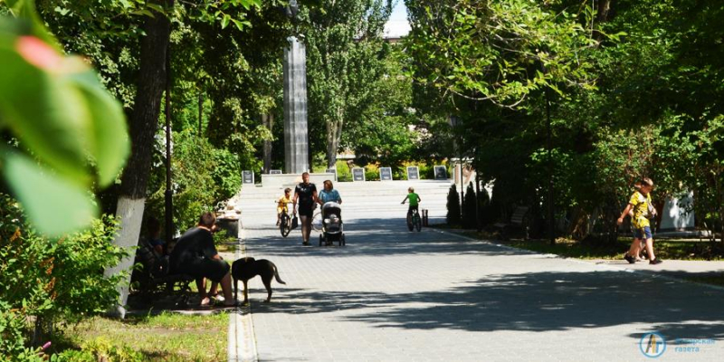 Летние краски городского парка. Фоторепортаж