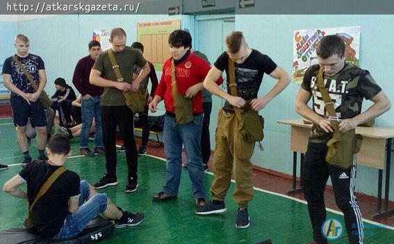 Лицеисты продемонстрировали свою готовность к службе в армии