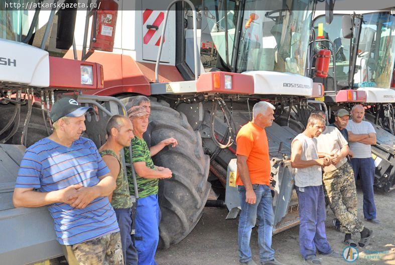 Люди и техника Аткарского района готовы к битве за урожай