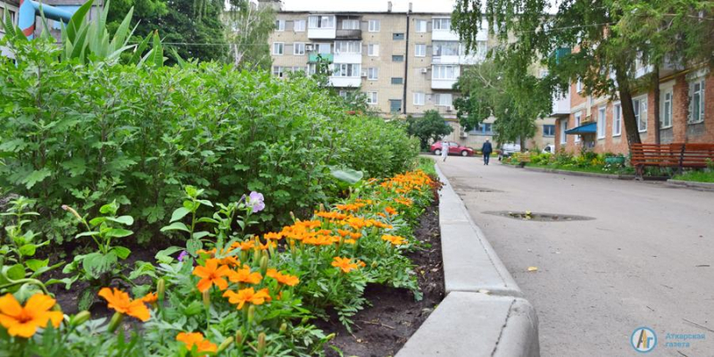 Лучший двор Саратовской области находится в Аткарске