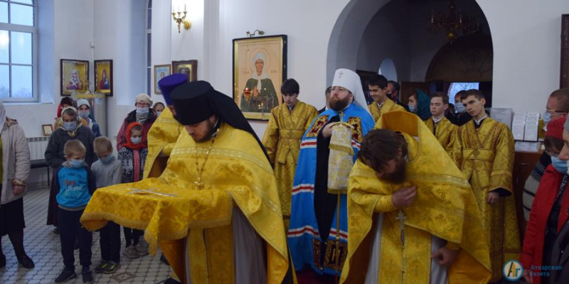 Митрополит Игнатий посетил Аткарск