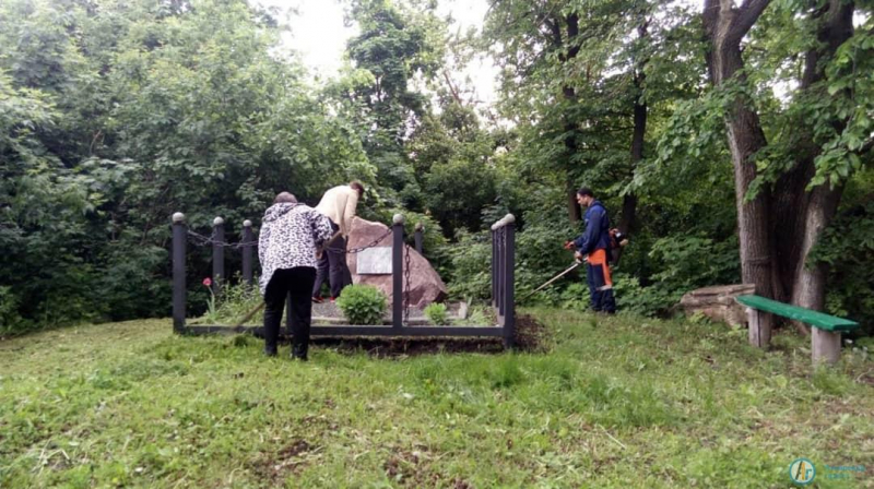 На улице Фабричной зажглись фонари уличного освещения