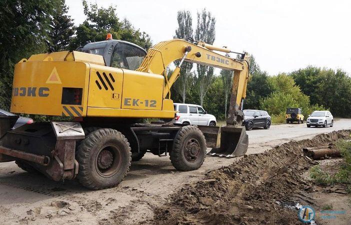 На улице Гоголя  и целине впервые начат ремонт тротуаров