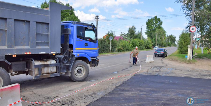 На улице Ленина начался настоящий ремонт дороги