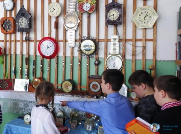 На выставку часов пригласили учеников Барановской школы