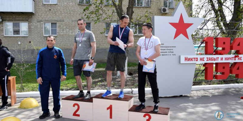 Около сотни аткарчан пробежали «Марафон Победы»