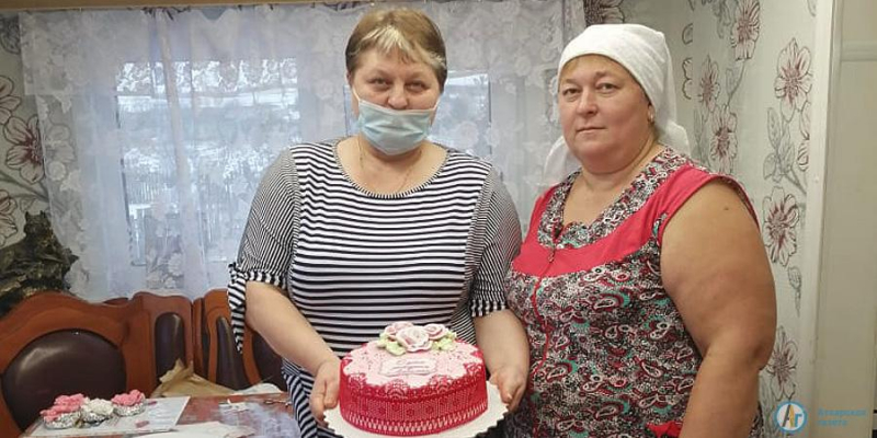 Ольга Зеленая поделилась с односельчанами своими кулинарными секретами