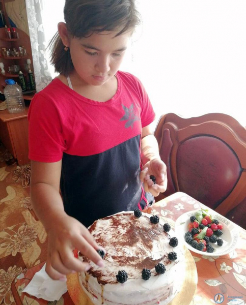 Ольга Зеленая поделилась с односельчанами своими кулинарными секретами