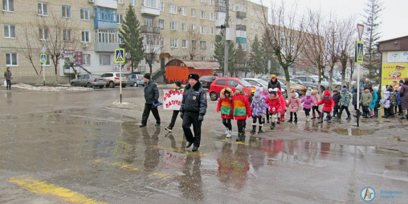 Первоклассники преодолели все «дорожные ловушки»