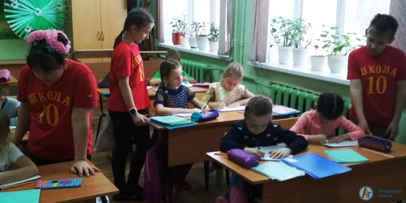 Первоклассники сделали шаг навстречу к родной школе