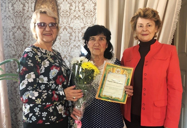 Победителю конкурса "Аткаре - чистые берега"исполнилось 80 лет