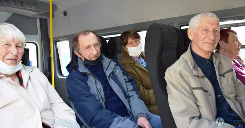 Пожилых сельчан в поликлинику доставят с комфортом